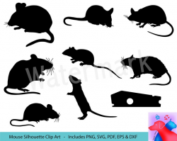 Mouse SVG Silhouette Clipart, Mice Vector Decal, Rodent SVG, Mouse SVG  Clipart, Mice Images, Mouse Cut File, Instant Download