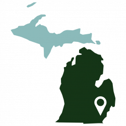 Michigan State Silhouette at GetDrawings.com | Free for personal use ...