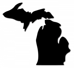 Michigan Silhouette at GetDrawings.com | Free for personal use ...