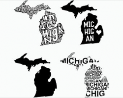 Michigan clipart | Etsy
