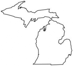 Pin Michigan Printable Map on | Clipart Panda - Free Clipart ...