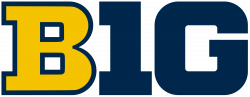 File:Big Ten logo in Michigan colors.svg - Wikimedia Commons