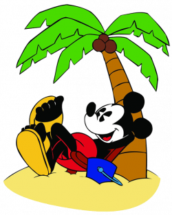Mickey Mouse Beach/Water Clipart