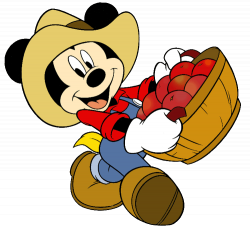Farmer/Gardener Mickey Mouse Clipart