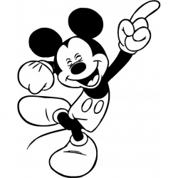 Mickey mouse black and white mickey minnie clipart jpeg ...