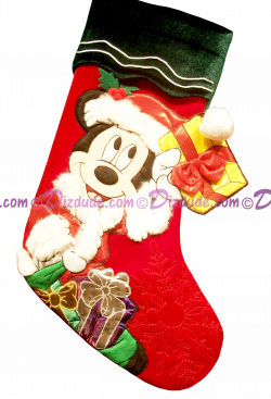 DIZDUDE.com | Disney Mickey Mouse Christmas Stocking Dizdude's Webstore