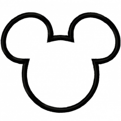 Mickey Vector: Mickey Mouse Ears Clipart Black And White ...