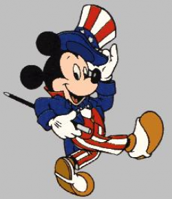 41+ Patriotic Mickey Mouse Clip Art - Clip Art Library