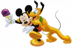 Mickey & Pluto Clipart