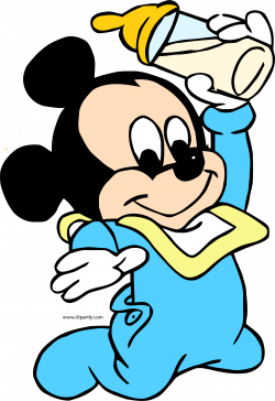 Baby Mickey Bottle Clipart Png - Clipartly.comClipartly.com