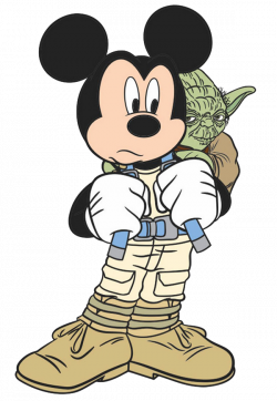 Mickey Mouse Star Wars Clipart