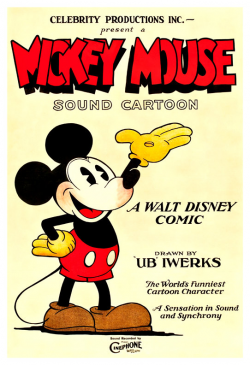 Mickey Mouse Poster Print - 13”x19” or 24”x36” - Vintage ...