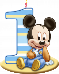 Baby Mickey One Clipart Png - Clipartly.comClipartly.com