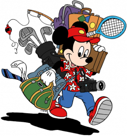 mickeymouse going on vacation clip art | Mickey Mouse Is In ...