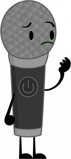 HD Microphone Clipart Black Object - Microphone Inanimate ...