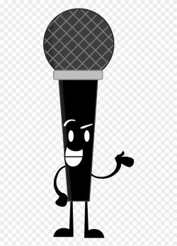 Microphone Clipart Black Object - Microphone - Png Download ...