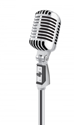 Microphone old fashioned mic clipart | Chelsea- Podcast ...