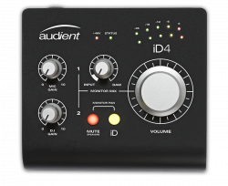Audient iD4 Black - 2in / 2out High Performance Audio Interface