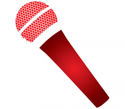 Microphone Clipart Red