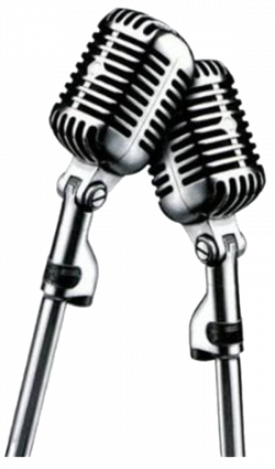 Singing Microphone Clipart - Free Clipart