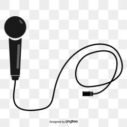 Wired Microphone Png, Vector, PSD, and Clipart With ...