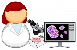 Clipart - Microbiologist