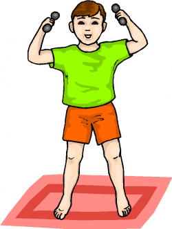 Boy Lifting Weights Free Clipart Free Microsoft Clipart ...