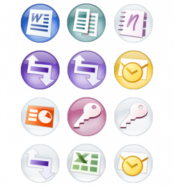 Microsoft Office 2007 Orbs - 38 Free Icons, Icon Search Engine