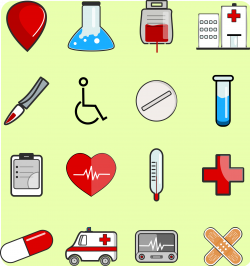 Clipart - Medical Icons package 1