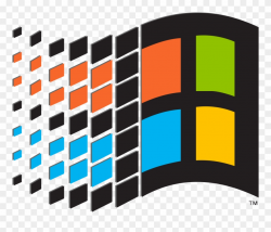 Microsoft Windows Clipart Transparent - Windows 95 Logo Png ...