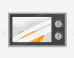 Timed Microwave Oven Microwave Oven Cartoon Illustration ...