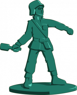 Clipart - toy soldier