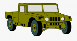 Humvee Hummer Jeep Military Vehicle Clip Art - Army Jeep ...