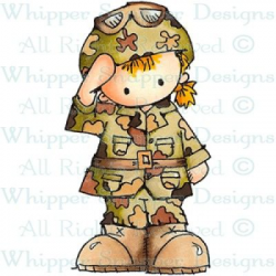 Military Girl | Rubber Stamps | Military girl, Stamp, Cute ...
