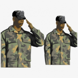 Military Clipart Military Leadership - Soldier #364380 ...