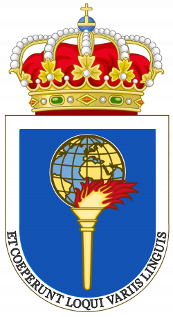 File:Coat of Arms of the Military School of Languages of the Spanish ...