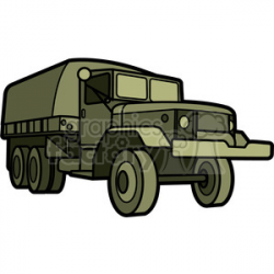 military armored transport vehicle clipart. Royalty-free clipart # 397992