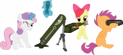 CMC Mortar Team | My Little Pony: Friendship is Magic | Know Your Meme