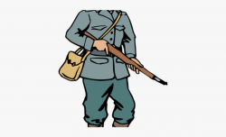 Army Clipart Soldier - World War 2 Cartoon Soldier #366008 ...