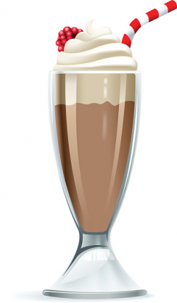 Chocolate milkshake clipart - Clip Art Library
