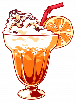 Milkshake Smoothie Cocktail - Orange delicious sand ice 3001*4038 ...