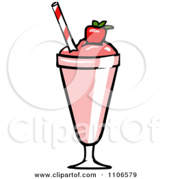 Clipart Strawberry Milkshake | Clipart Panda - Free Clipart ...