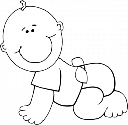 Black And White Baby Clipart Gallery (59+ images)