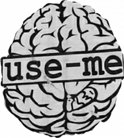 brain mind useme - Sticker by Joy Roxx