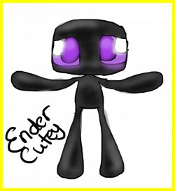Best Cute Minecraft Drawing For Endercutey By Ask Enderman Pict ...