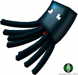 Minecraft Squid Drawing at GetDrawings.com | Free for personal use ...