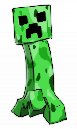 Minecraft Creeper Drawing at GetDrawings.com | Free for personal use ...