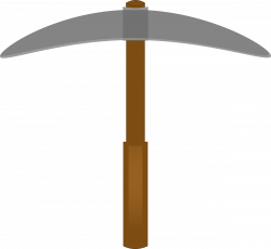Clipart - Simple Pickaxe