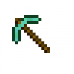 Minecraft Pickaxe Icon #200515 - Free Icons Library
