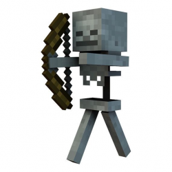 Minecraft Skeleton Vinyl Wall Decal by WilsonGraphics on ...